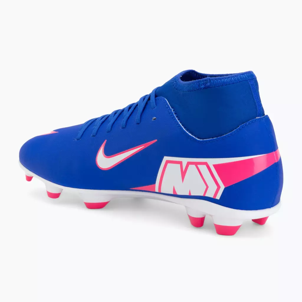 Футбольные бутсы Nike Mercurial Superfly 10 Club FG/MG racer blue/white