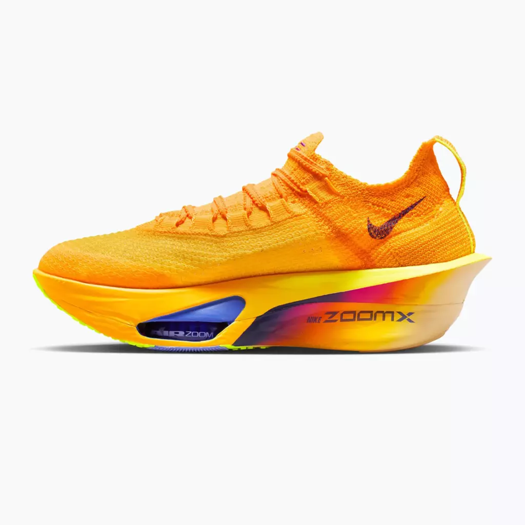 Кроссовки для бега Nike Alphafly 3 laser orange/citron pulse/indigo burst