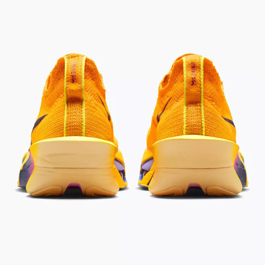 Кроссовки для бега Nike Alphafly 3 laser orange/citron pulse/indigo burst