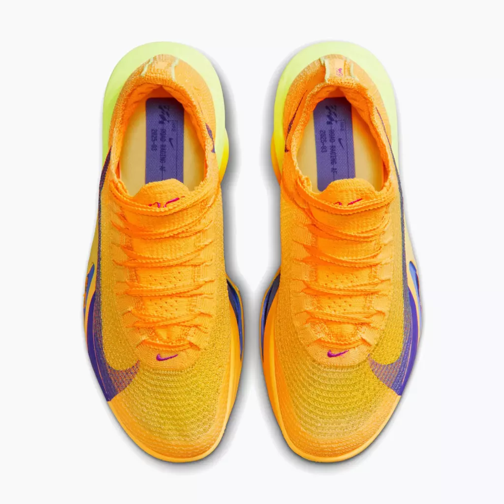 Кроссовки для бега Nike Alphafly 3 laser orange/citron pulse/indigo burst