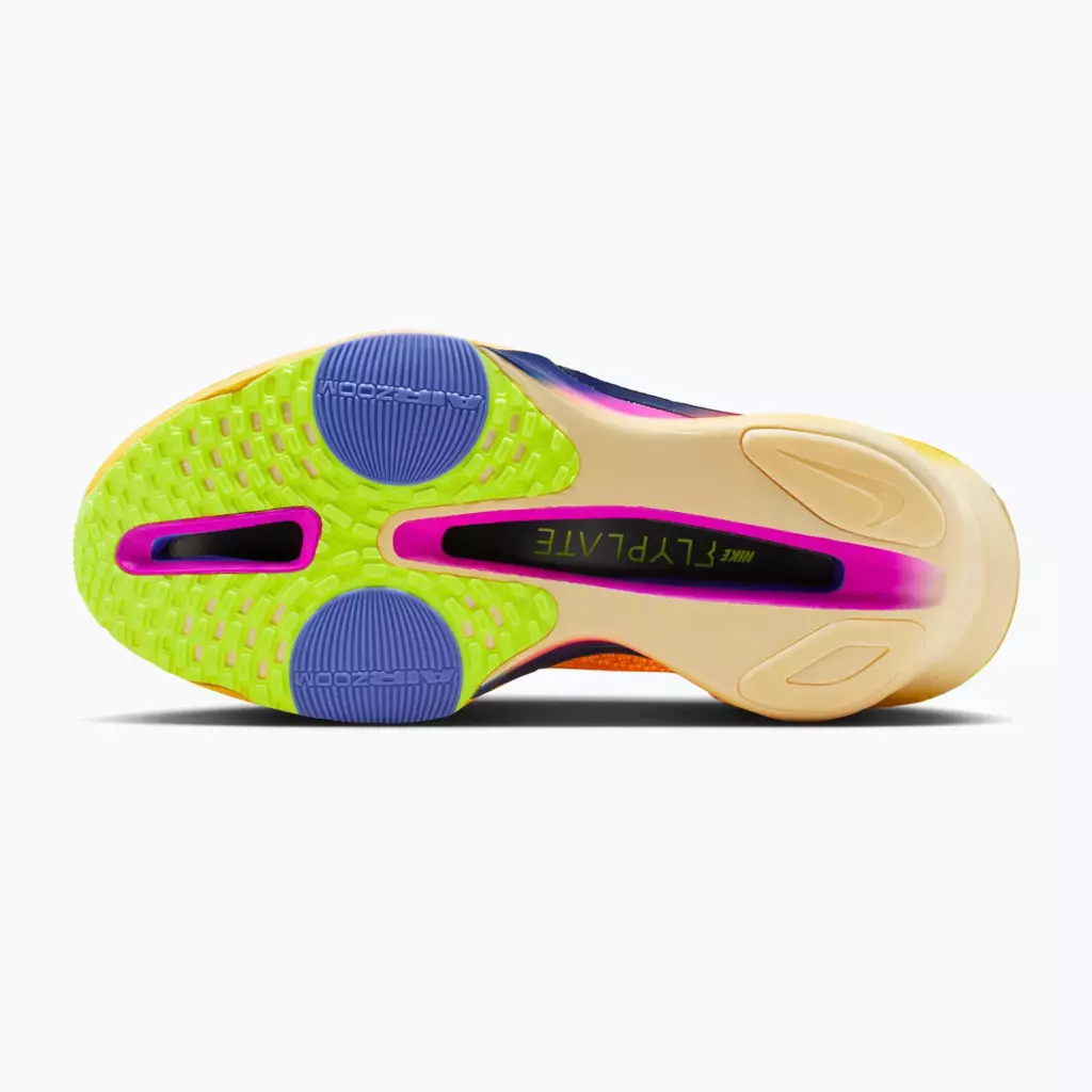 Кроссовки для бега Nike Alphafly 3 laser orange/citron pulse/indigo burst