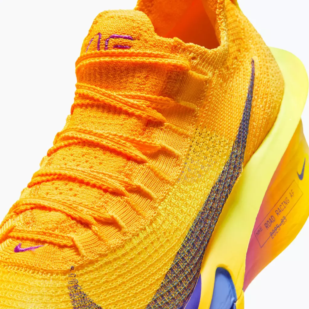 Кроссовки для бега Nike Alphafly 3 laser orange/citron pulse/indigo burst