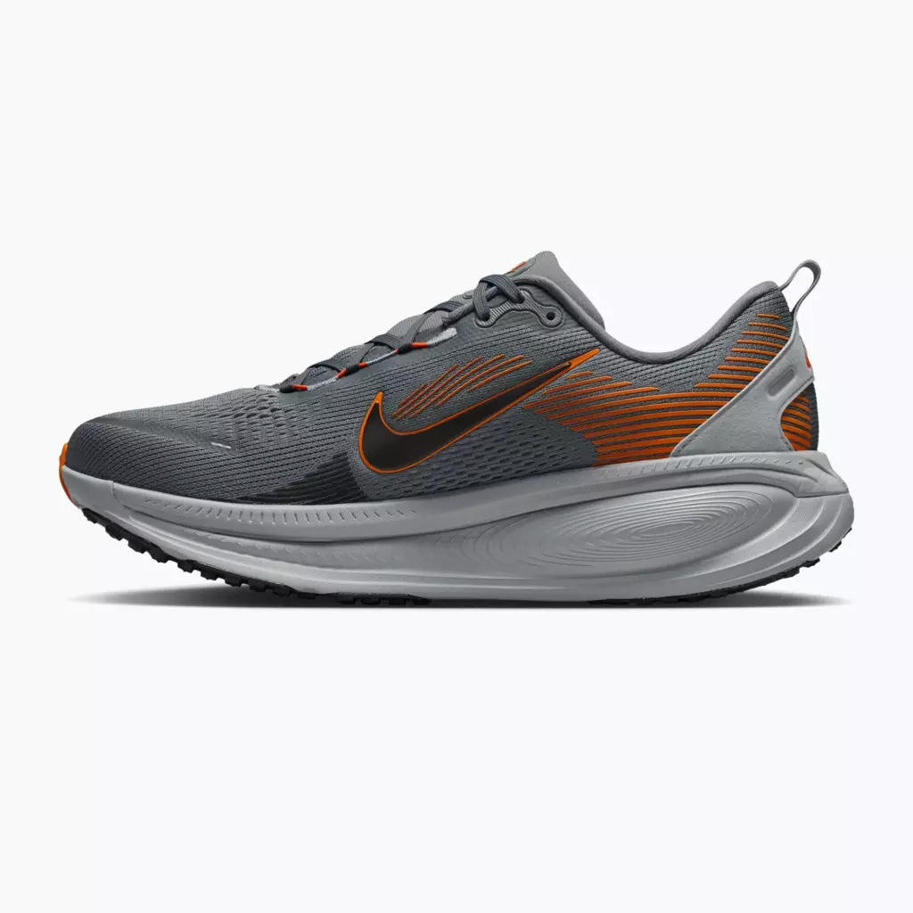 Кроссовки для бега Nike Vomero 18 cool grey/safety orange/wolf grey/black