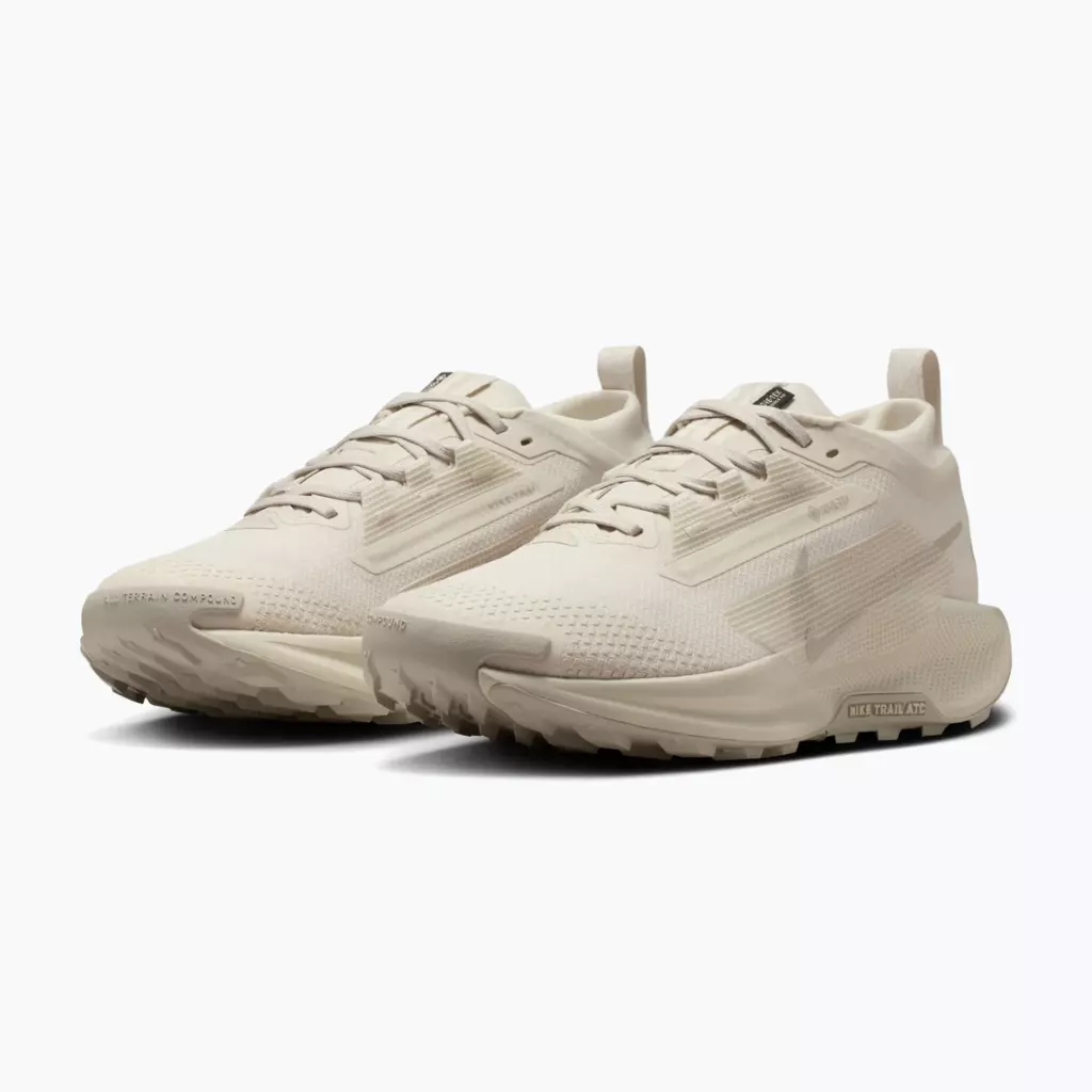Женские Кроссовки для бега Nike Pegasus Trail 5 GTX light orewood brown/safety orange/cream Ii