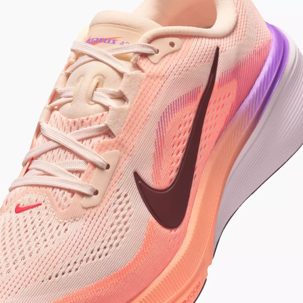 Женские Кроссовки для бега Nike Pegasus 42 chalk/orange pulse/bright violet/tattoo