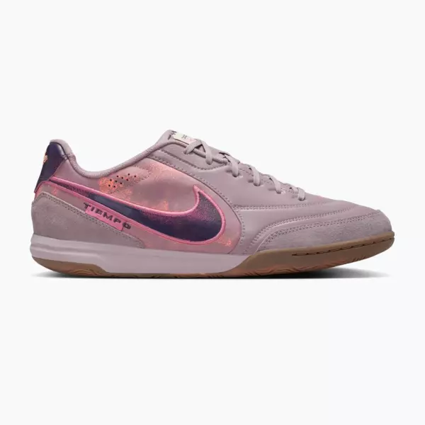 Футзалки Nike Tiempo Streetgato PRM IC light violet ore/gum dark brown/peony