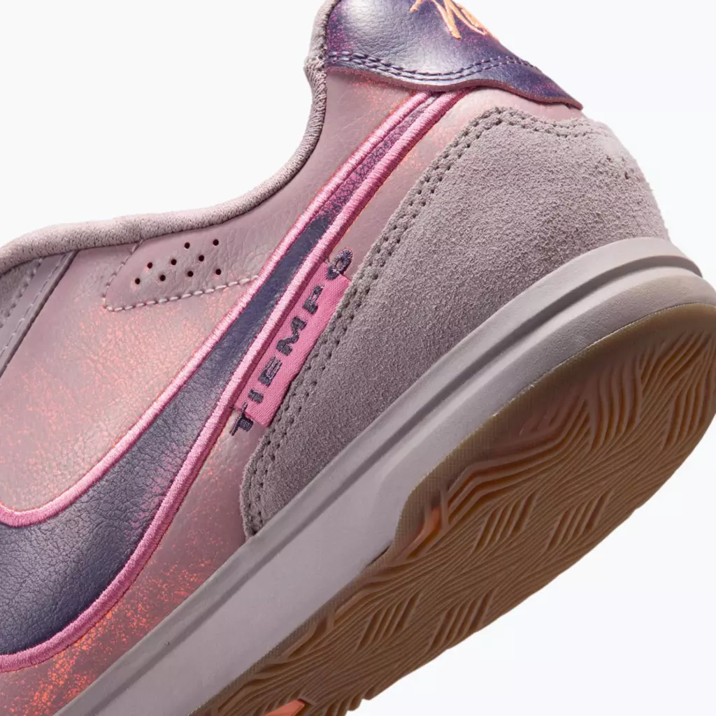 Футзалки Nike Tiempo Streetgato PRM IC light violet ore/gum dark brown/peony