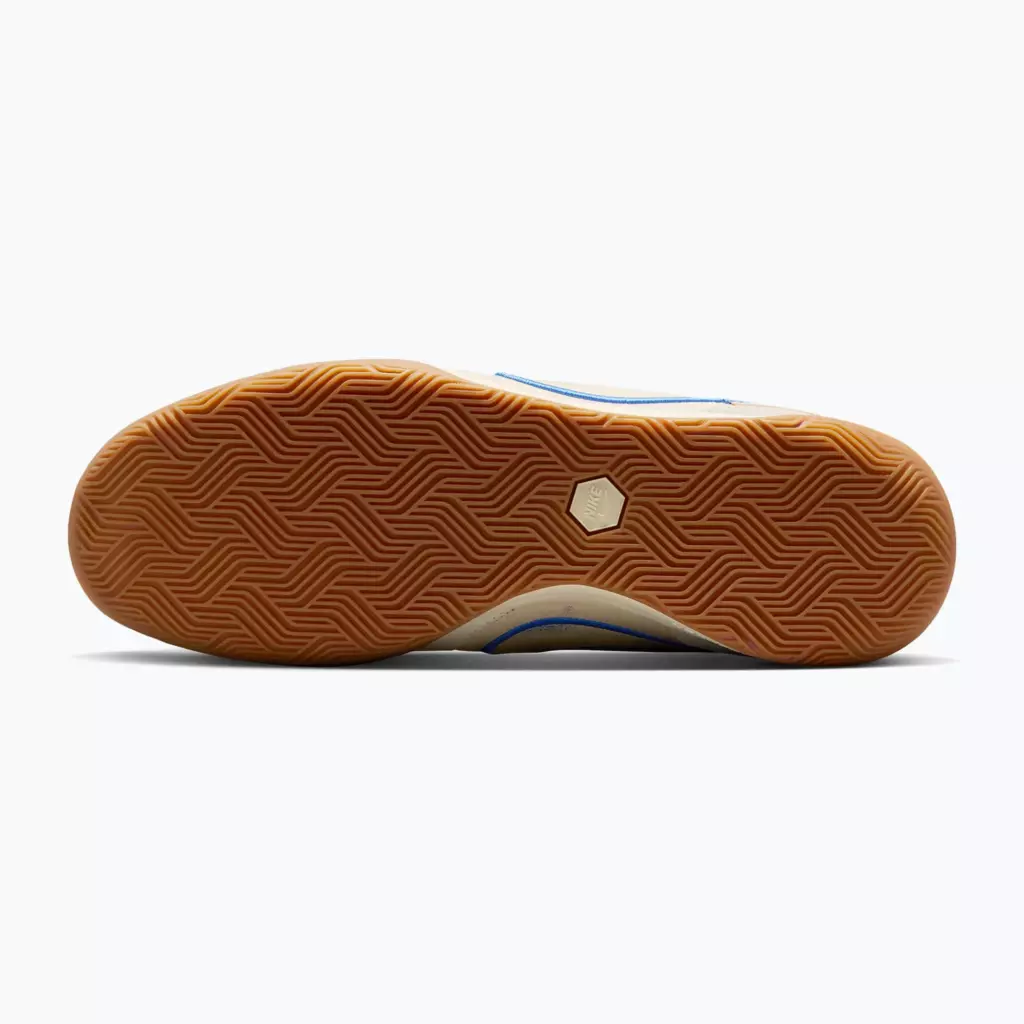 Футзалки Nike Tiempo Streetgato PRM IC coconut milk/gum med brown/blue crystal