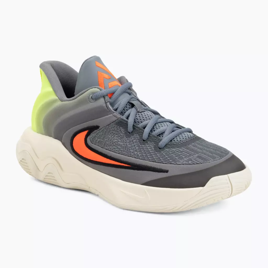 Баскетбольные Кроссовки Nike Giannis Immortality 4 cool grey/volt/total crimson