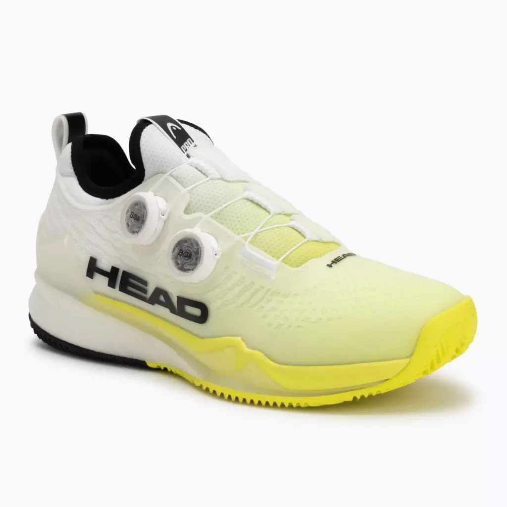 Теннисные кроссовки HEAD Endure Pro BOA Clay white/yellow