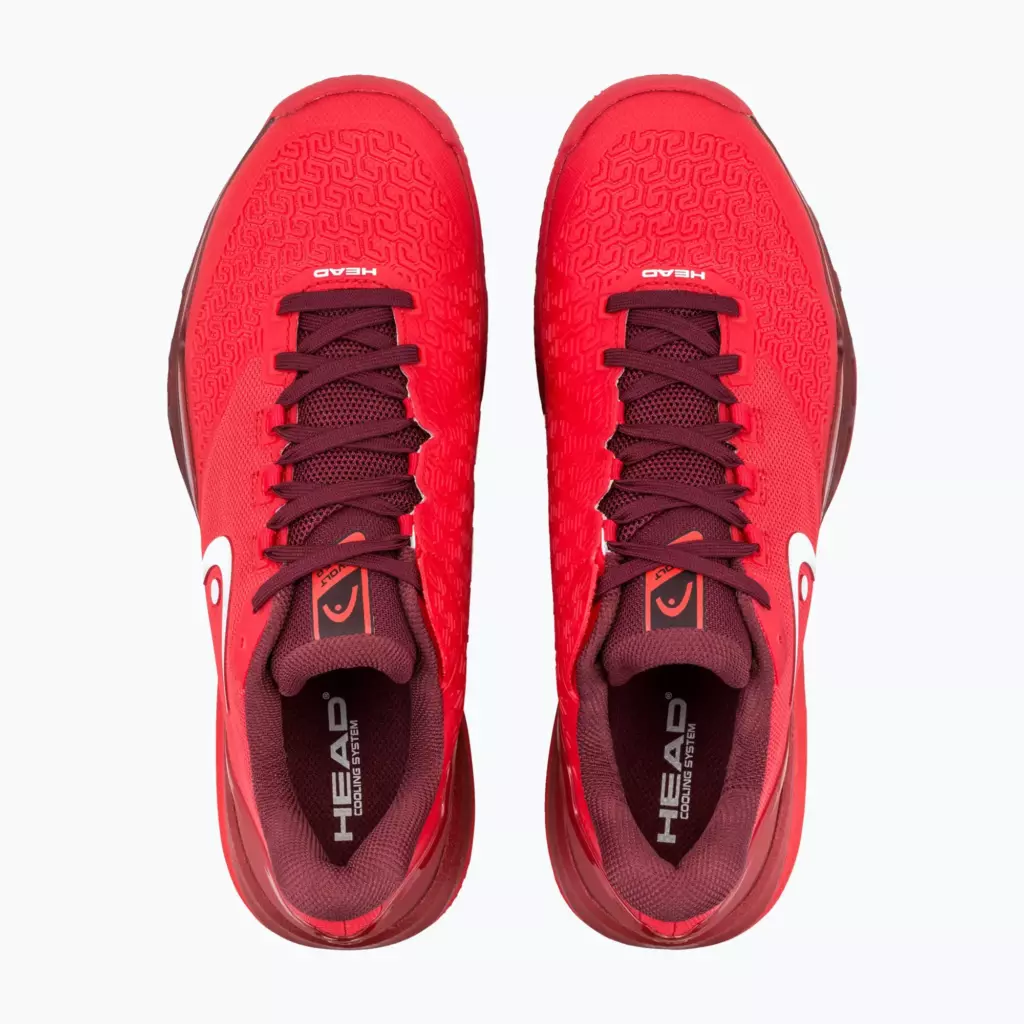 Теннисные кроссовки HEAD Revolt Pro 5.0 Clay red/dark red