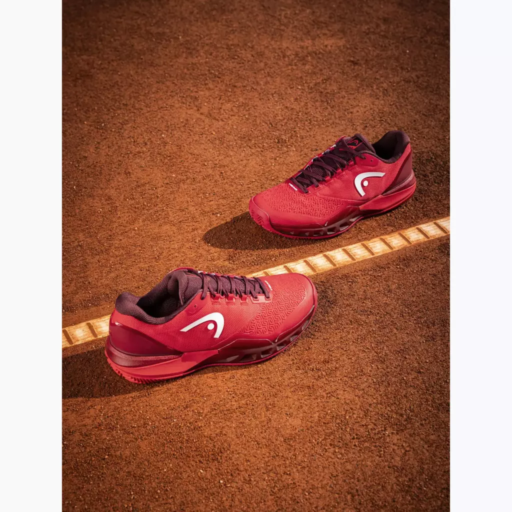 Теннисные кроссовки HEAD Revolt Pro 5.0 Clay red/dark red