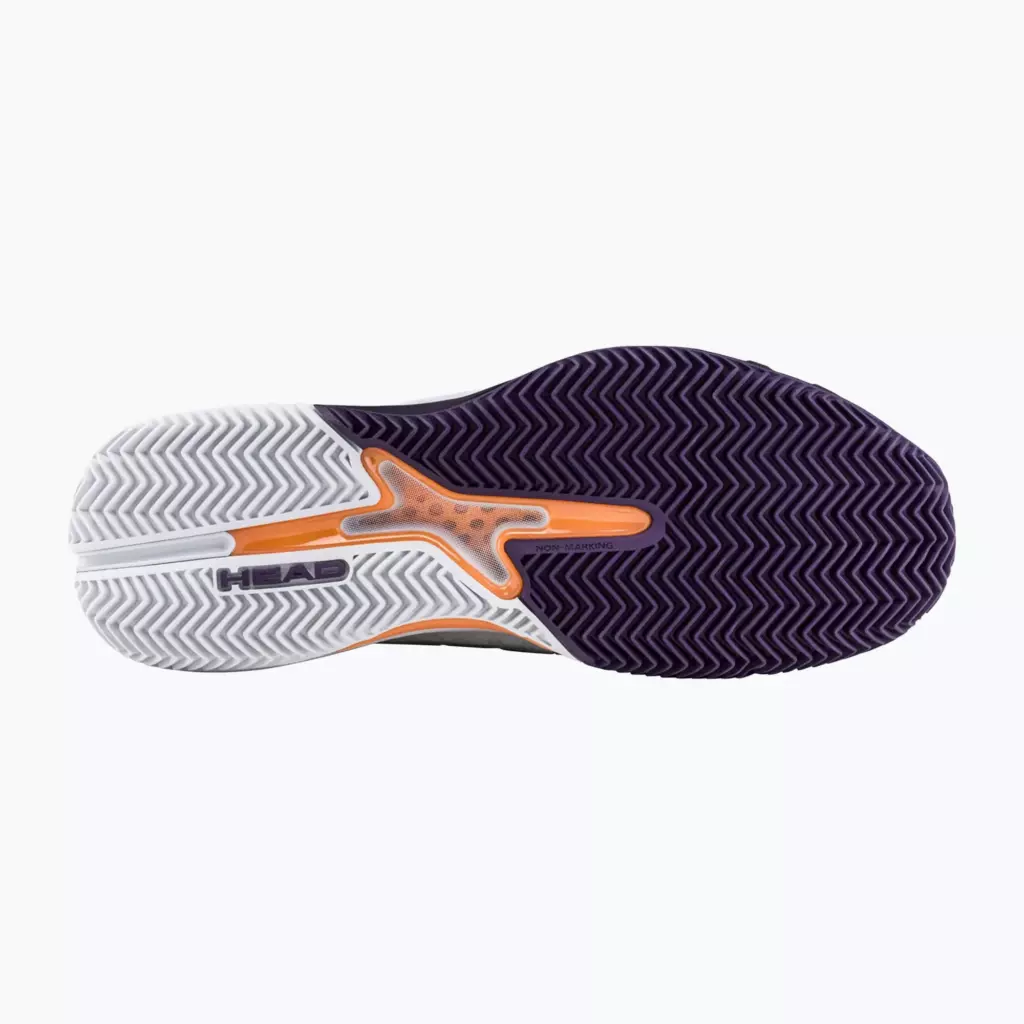 Теннисные кроссовки HEAD Revolt Pro 5.0 Clay light grey/purple