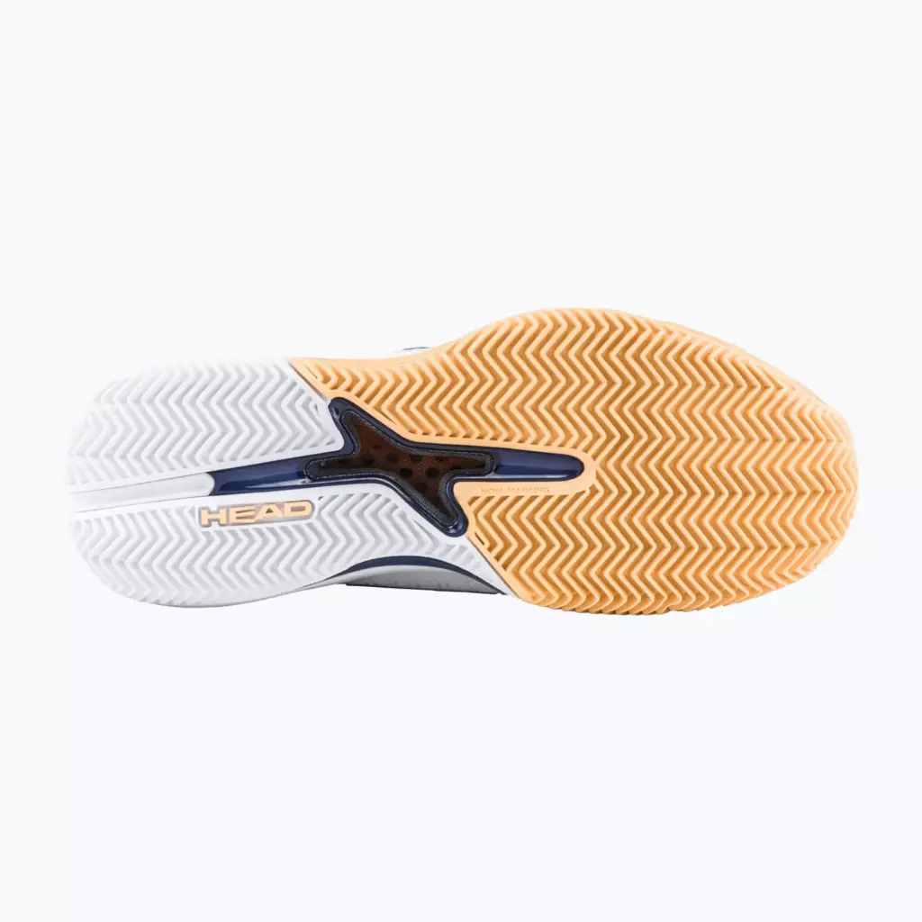 Женские Теннисные кроссовки HEAD Revolt Pro 5.0 Clay white apricot
