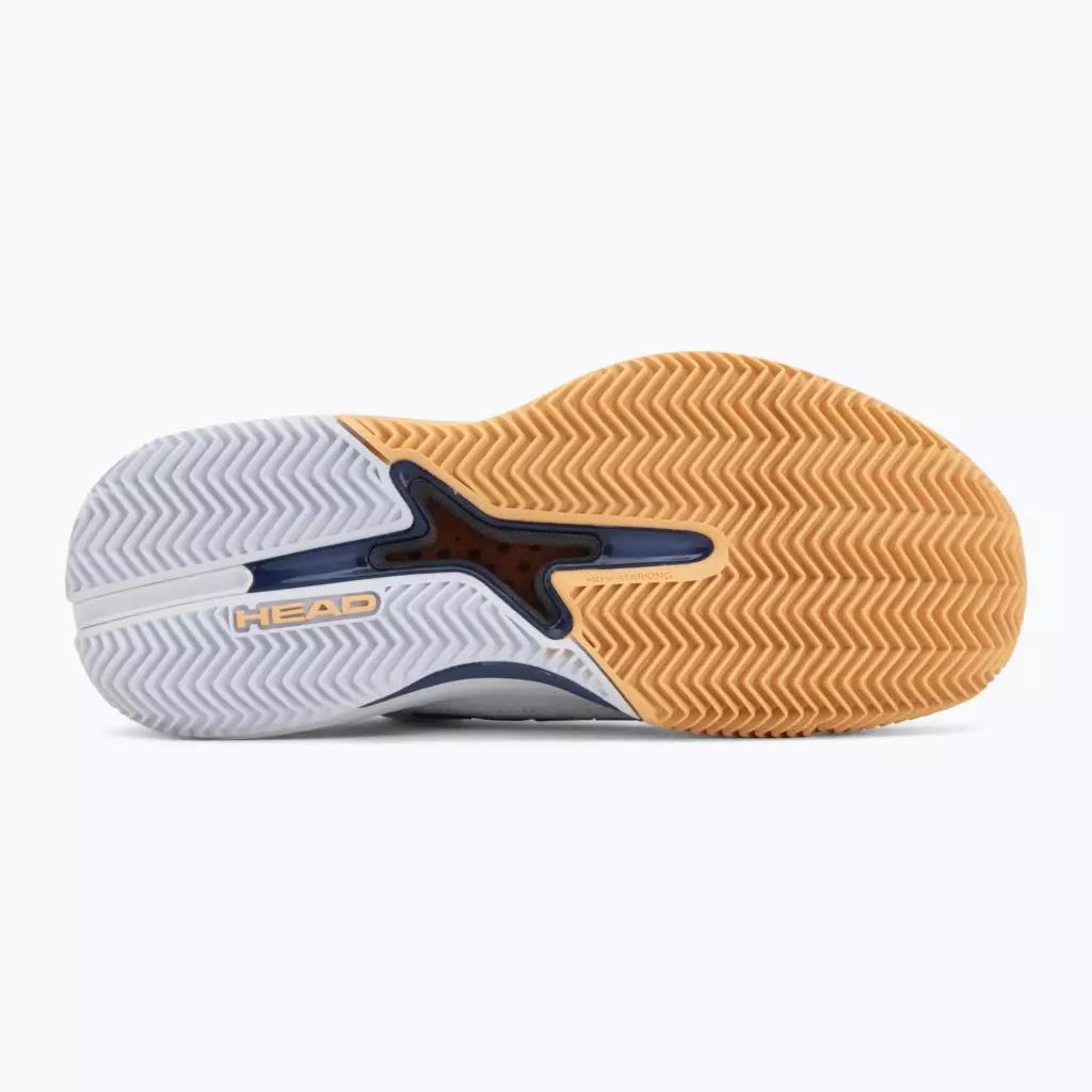 Женские Теннисные кроссовки HEAD Revolt Pro 5.0 Clay white apricot