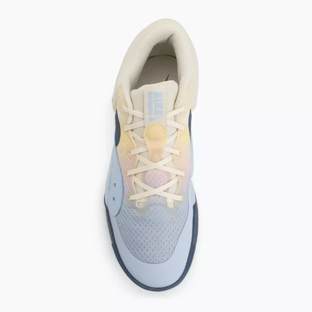 Кроссовки волейбольные Nike Hyperquick SE coconut milk/diffused blue/ hydrogen blue
