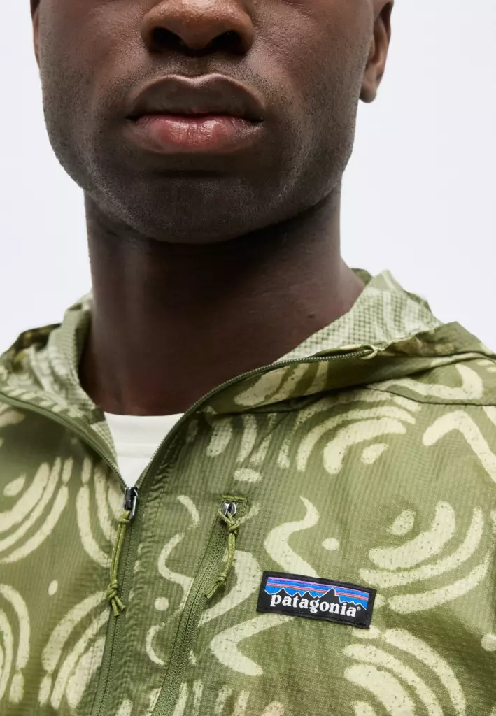 Ветровка Patagonia HOUDINI - sand/caper green