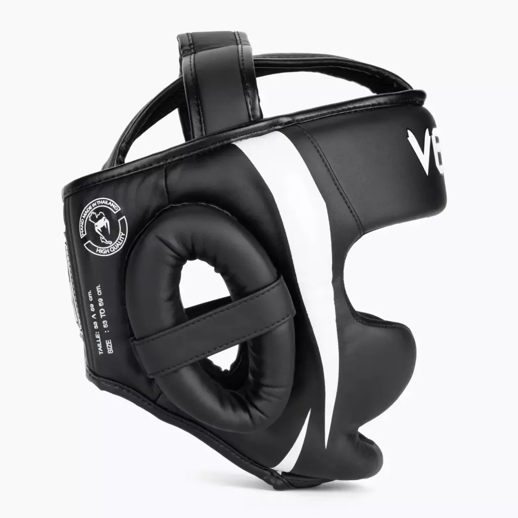 Боксёрский шлем Venum Elite black/white