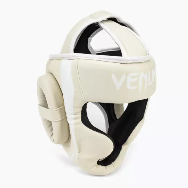 Боксёрский шлем Venum Elite white