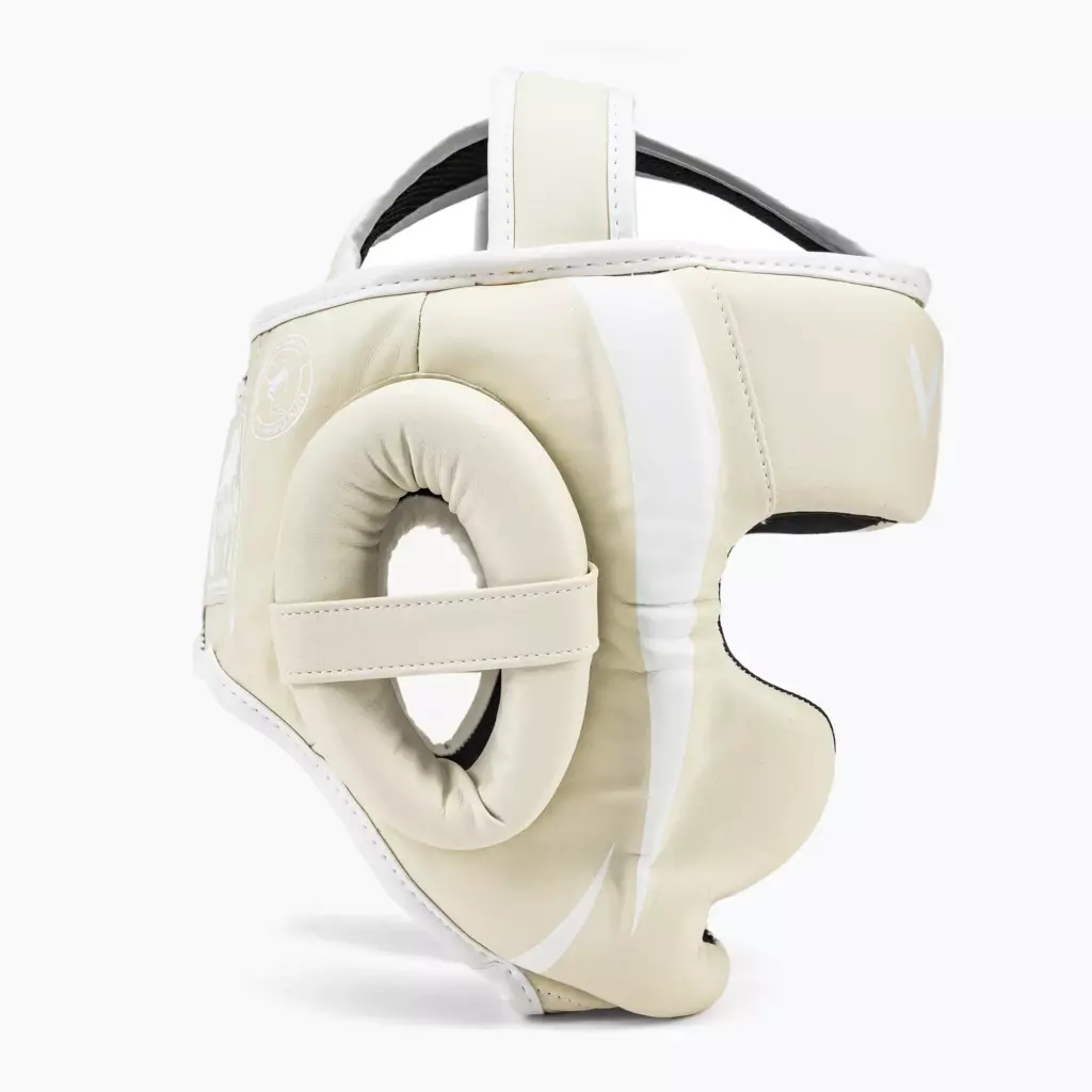 Боксёрский шлем Venum Elite white