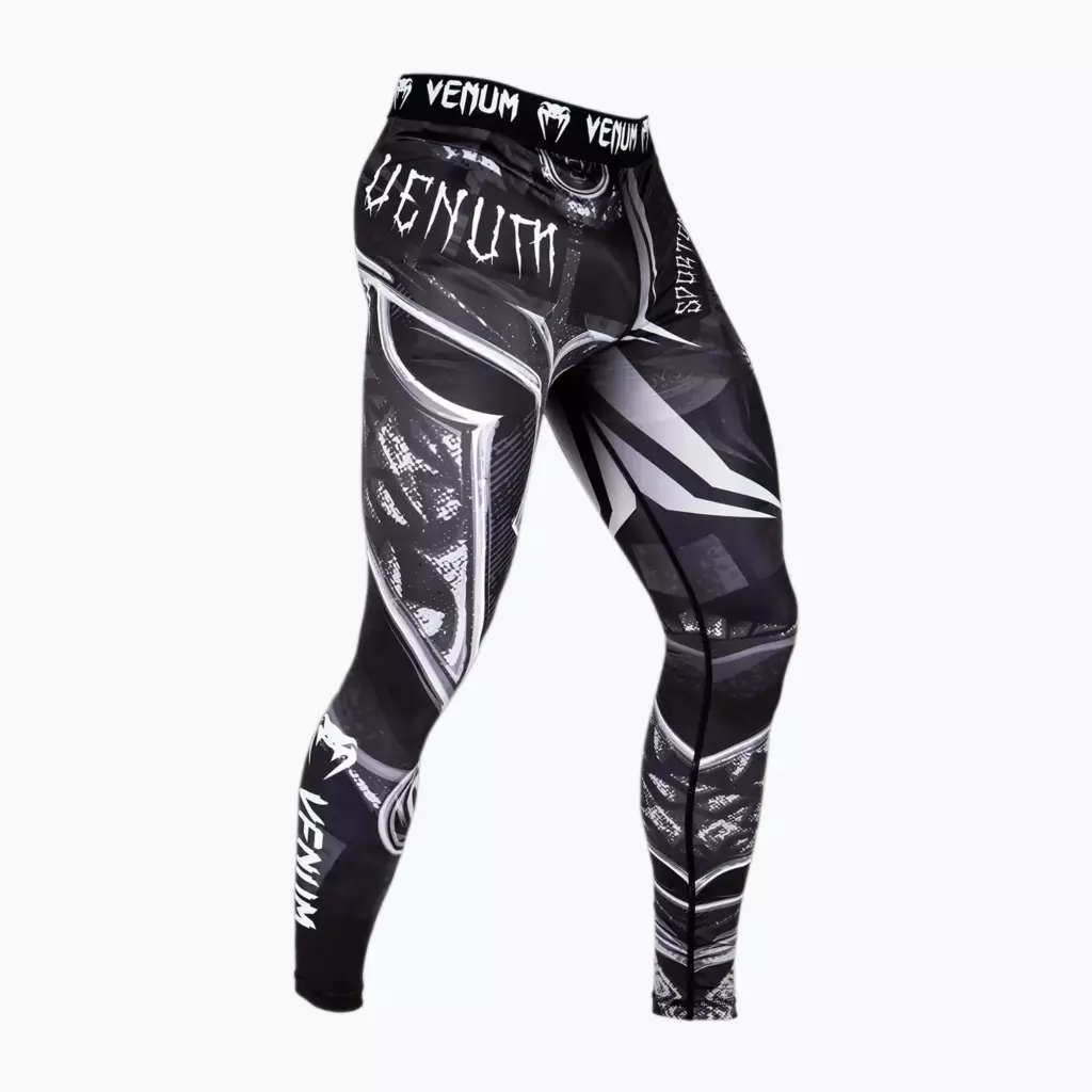 Компрессионные штаны Venum Gladiator 3.0 black/white