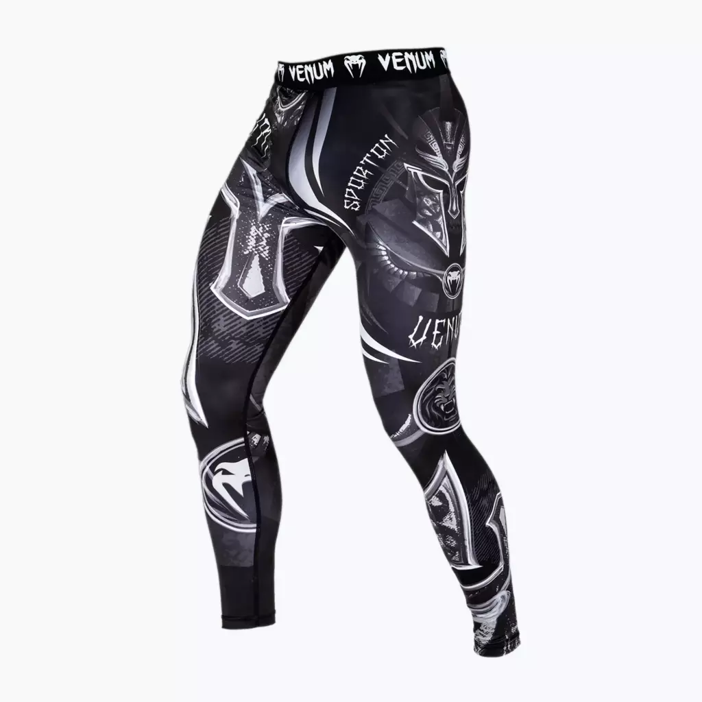 Компрессионные штаны Venum Gladiator 3.0 black/white