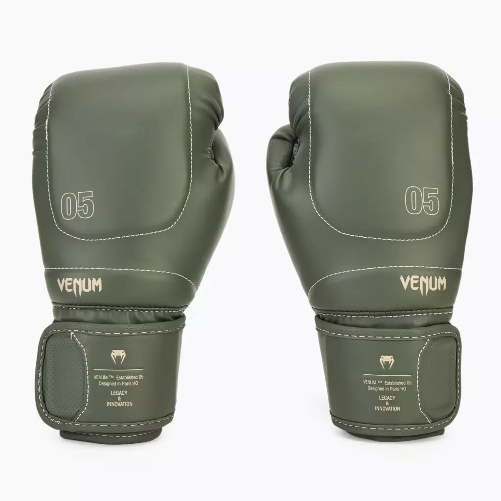 Боксёрские перчатки Venum Impact Evo Boxing Gloves earth khaki