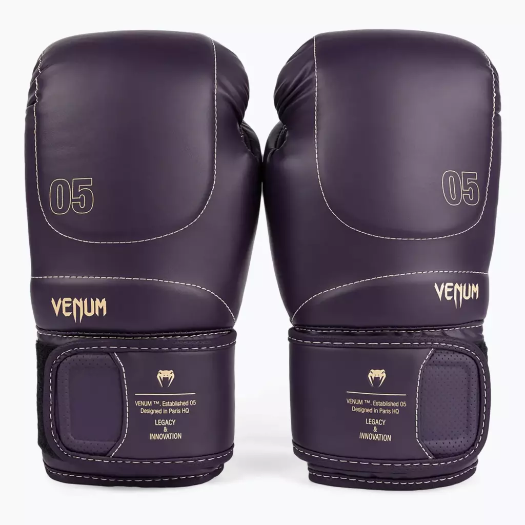 Боксёрские перчатки Venum Impact Evo Boxing Gloves deep purple