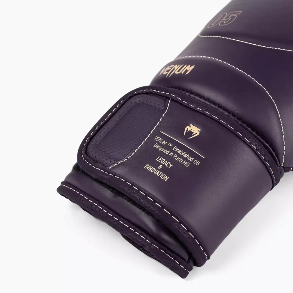 Боксёрские перчатки Venum Impact Evo Boxing Gloves deep purple