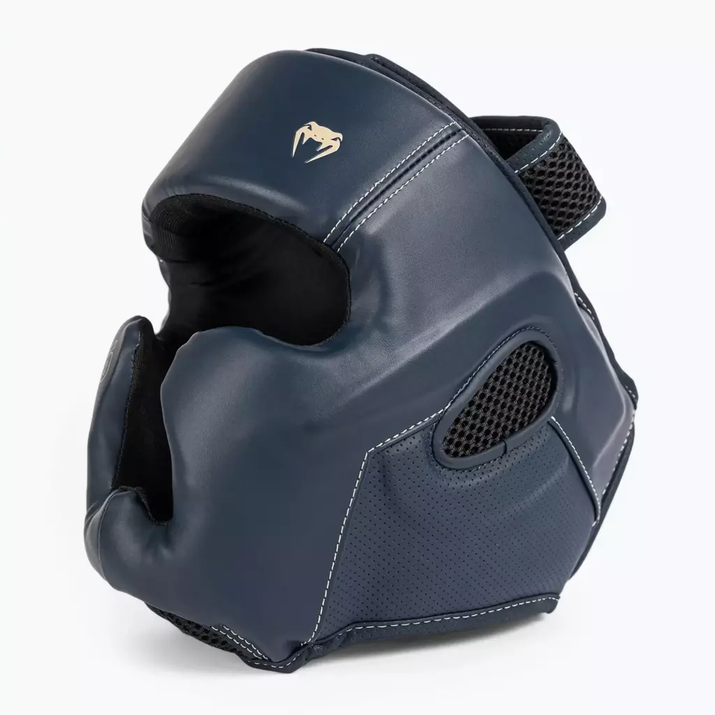 Боксёрский шлем Venum Impact Evo icy blue