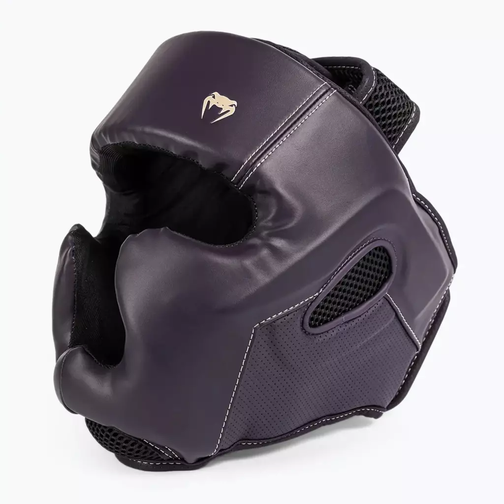 Боксёрский шлем Venum Impact Evo deep purple