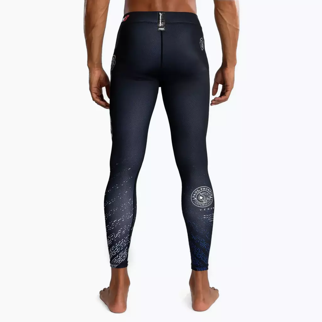 Компрессионные штаны Venum X Tekken 8 - Paul Phoenix Spats black/blue