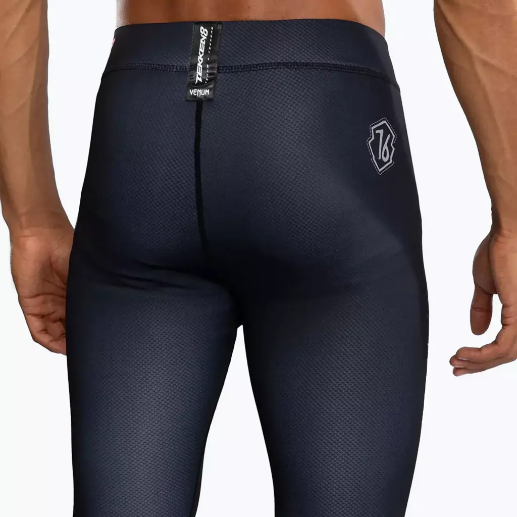 Компрессионные штаны Venum X Tekken 8 - Paul Phoenix Spats black/blue