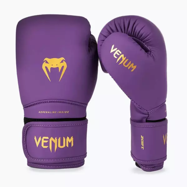 Боксерские перчатки Venum Contender 1.5 Темно-фиолетовые