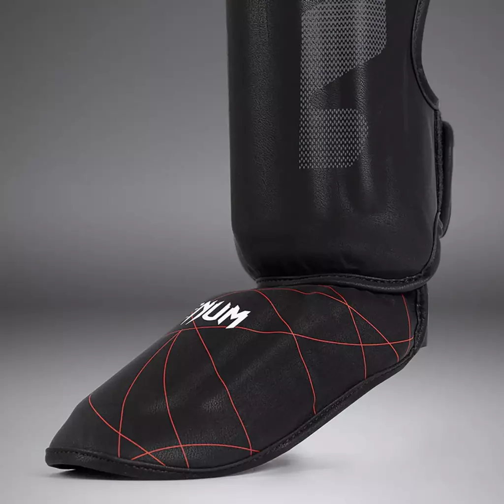 Шингарды Venum Tactical XT Shinguards black/fire red