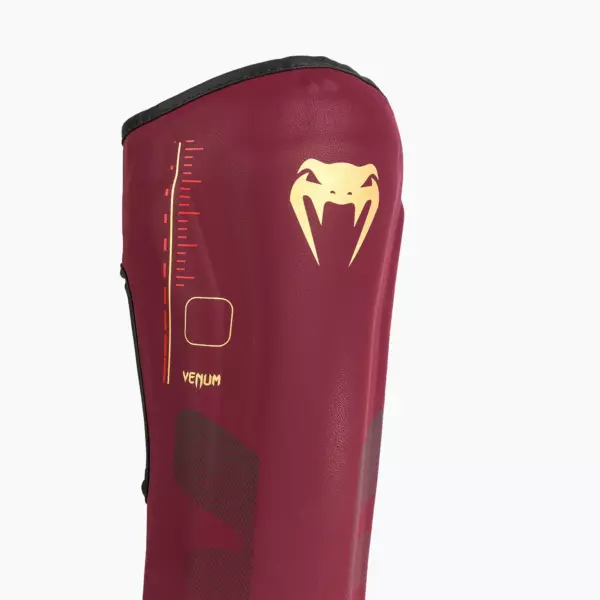 Шингарды Venum Tactical XT Shinguards black/burgundy/gold