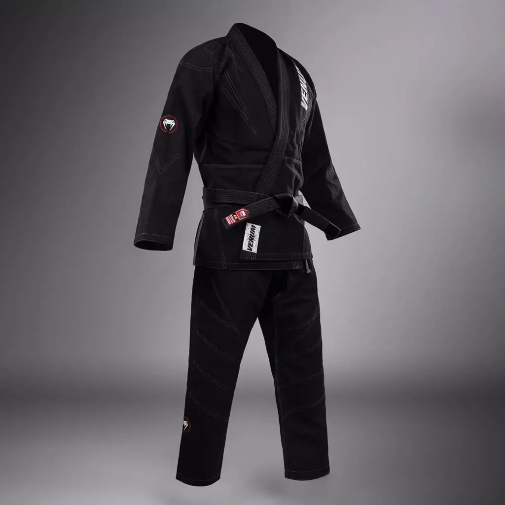 Кимоно Venum Elite 5.0 чёрное