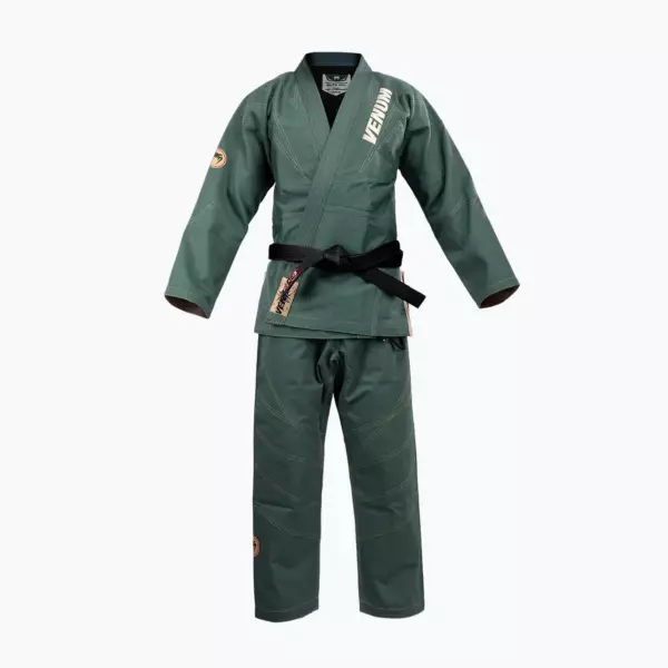 Кимоно Venum Elite 5.0 лесной/зелёный