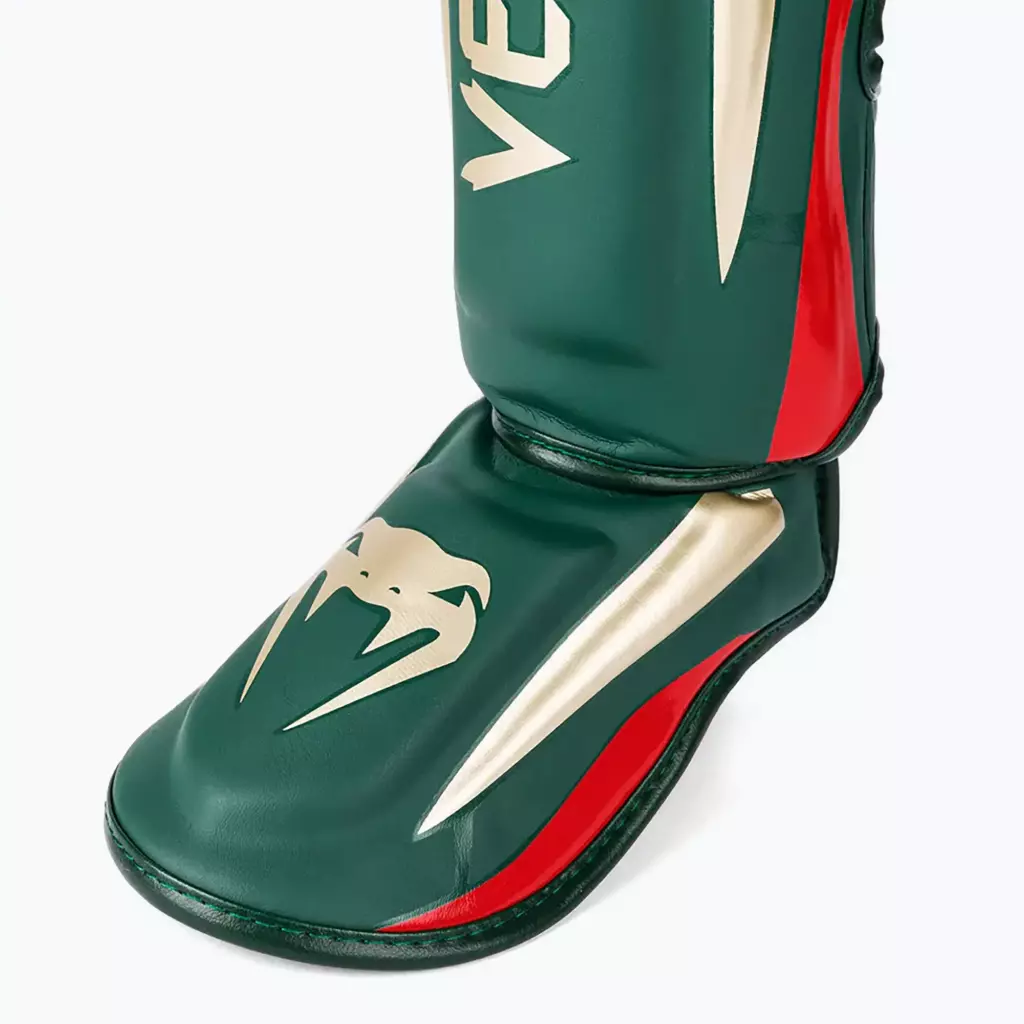 Шингарды Venum Elite Standup Shin Guards green