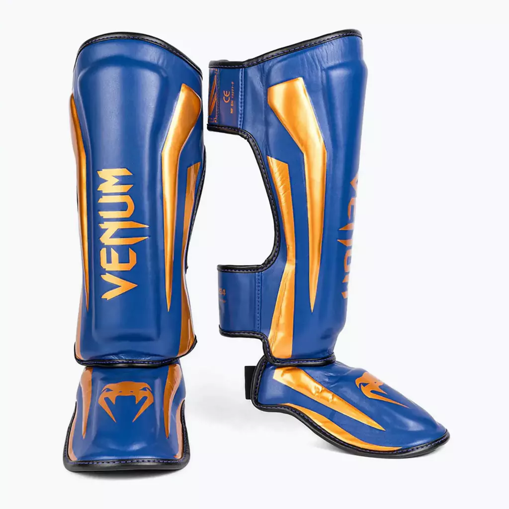 Шингарды Venum Elite Standup Shin Guards navy blue