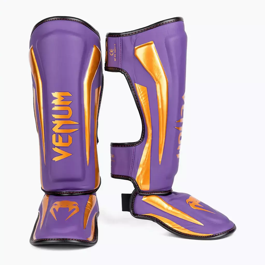Шингарды Venum Elite Standup Shin Guards dark purple