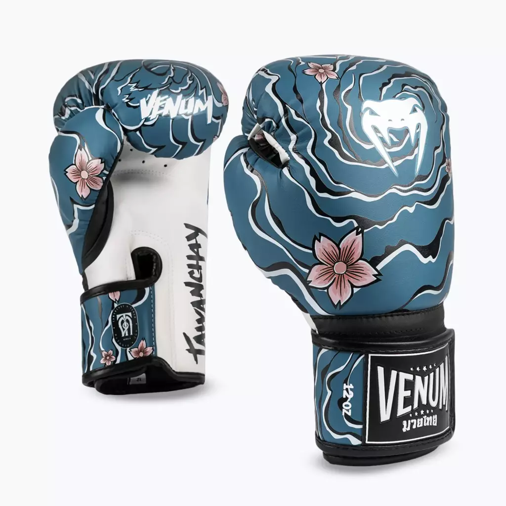 Боксёрские перчатки Venum X Tawanchay blue/white