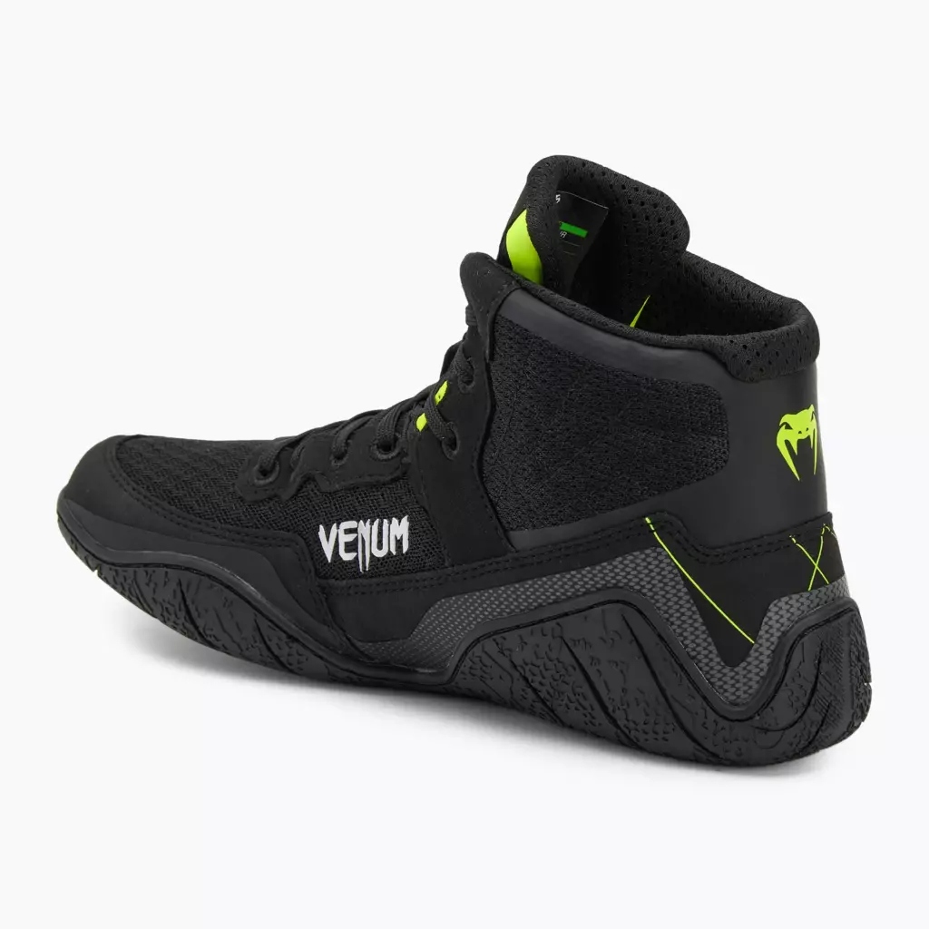 Боксёрки Venum Training Camp 4.0 Wrestling black/neo green