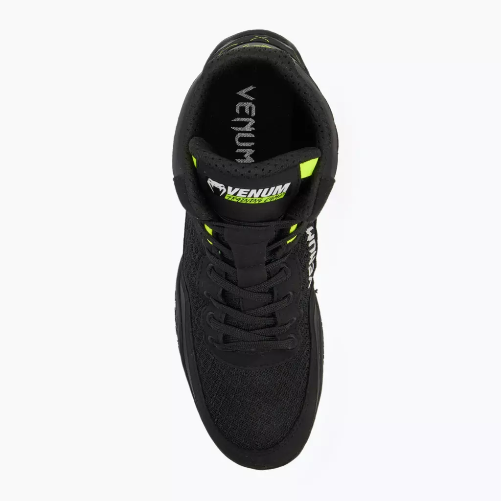 Боксёрки Venum Training Camp 4.0 Wrestling black/neo green