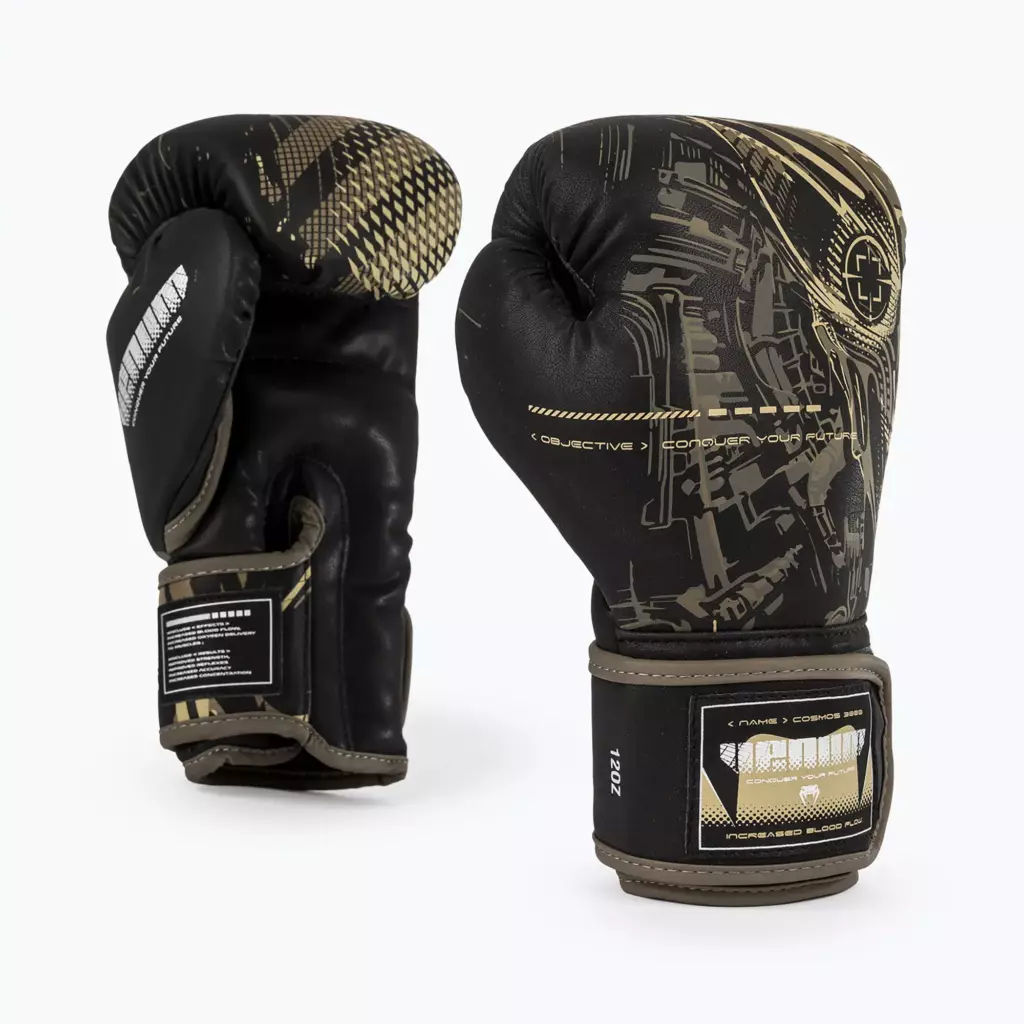 Боксёрские перчатки Venum Invader Boxing black/sand
