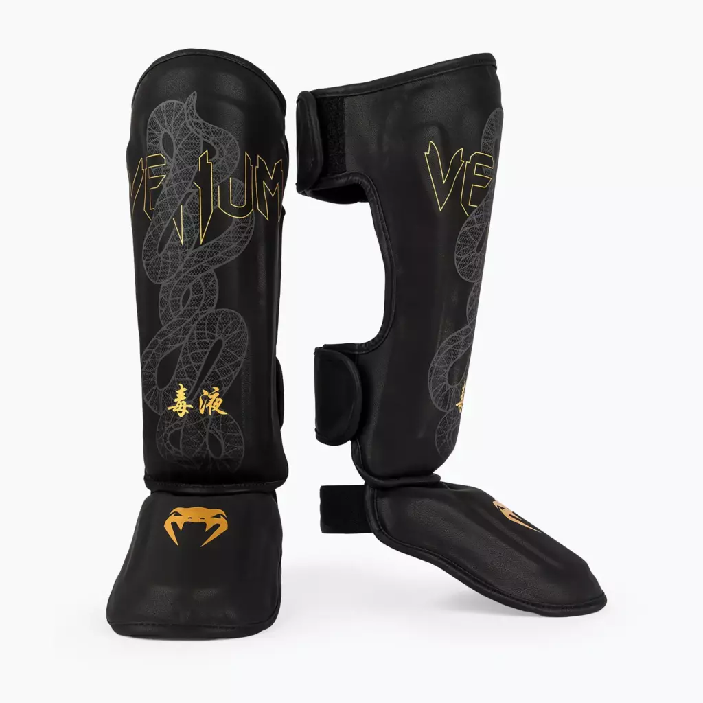 Шингарды Venum Serpenti black/silver/gold
