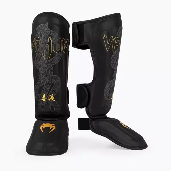 Шингарды Venum Serpenti black/silver/gold