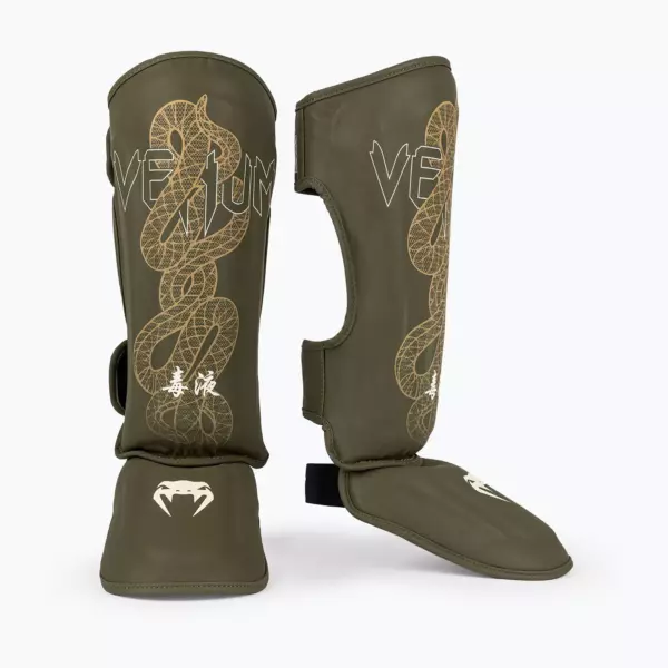 Шингарды Venum Serpenti khaki/bronze/ivory
