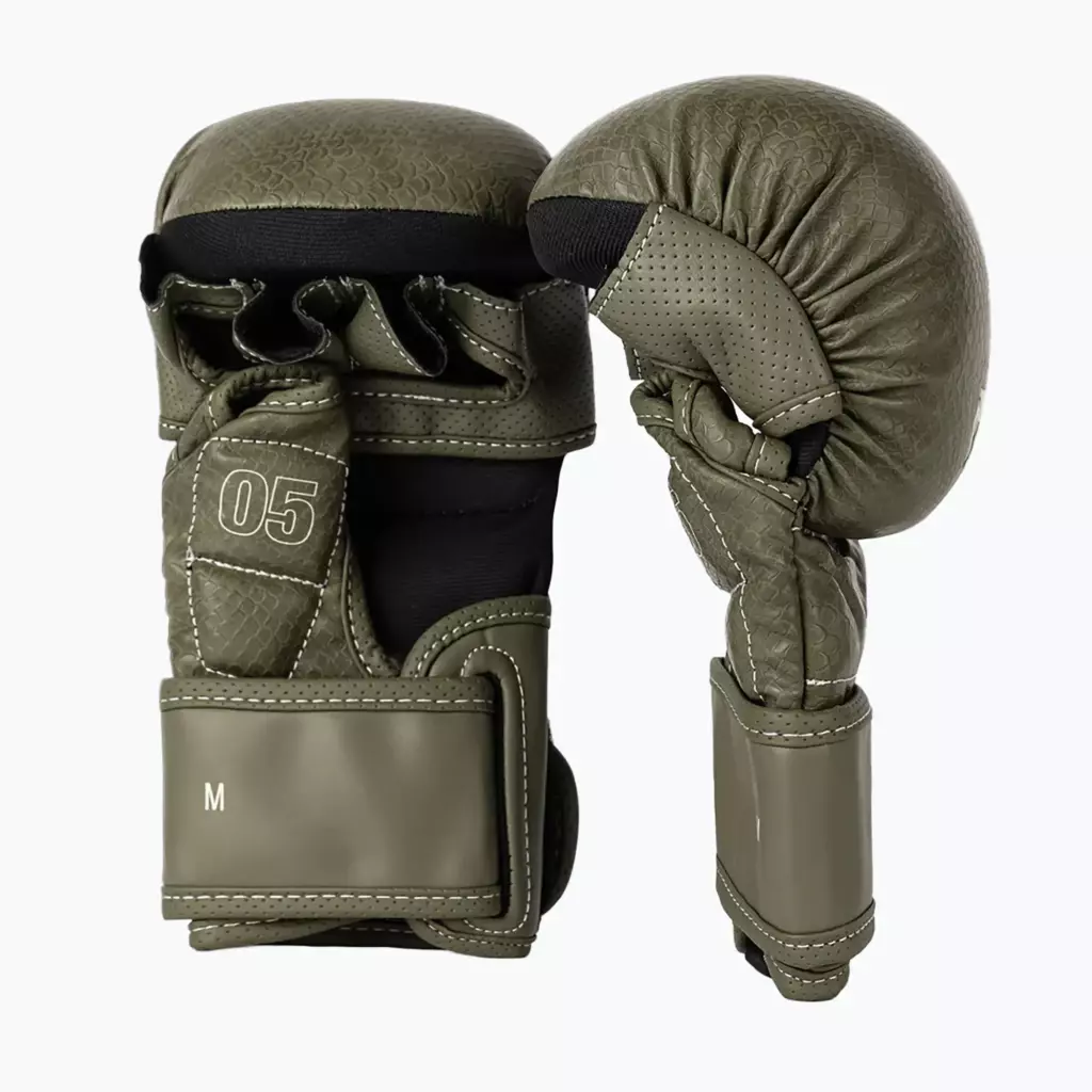 Перчатки MMA Venum Impact Evo Scales MMA army green