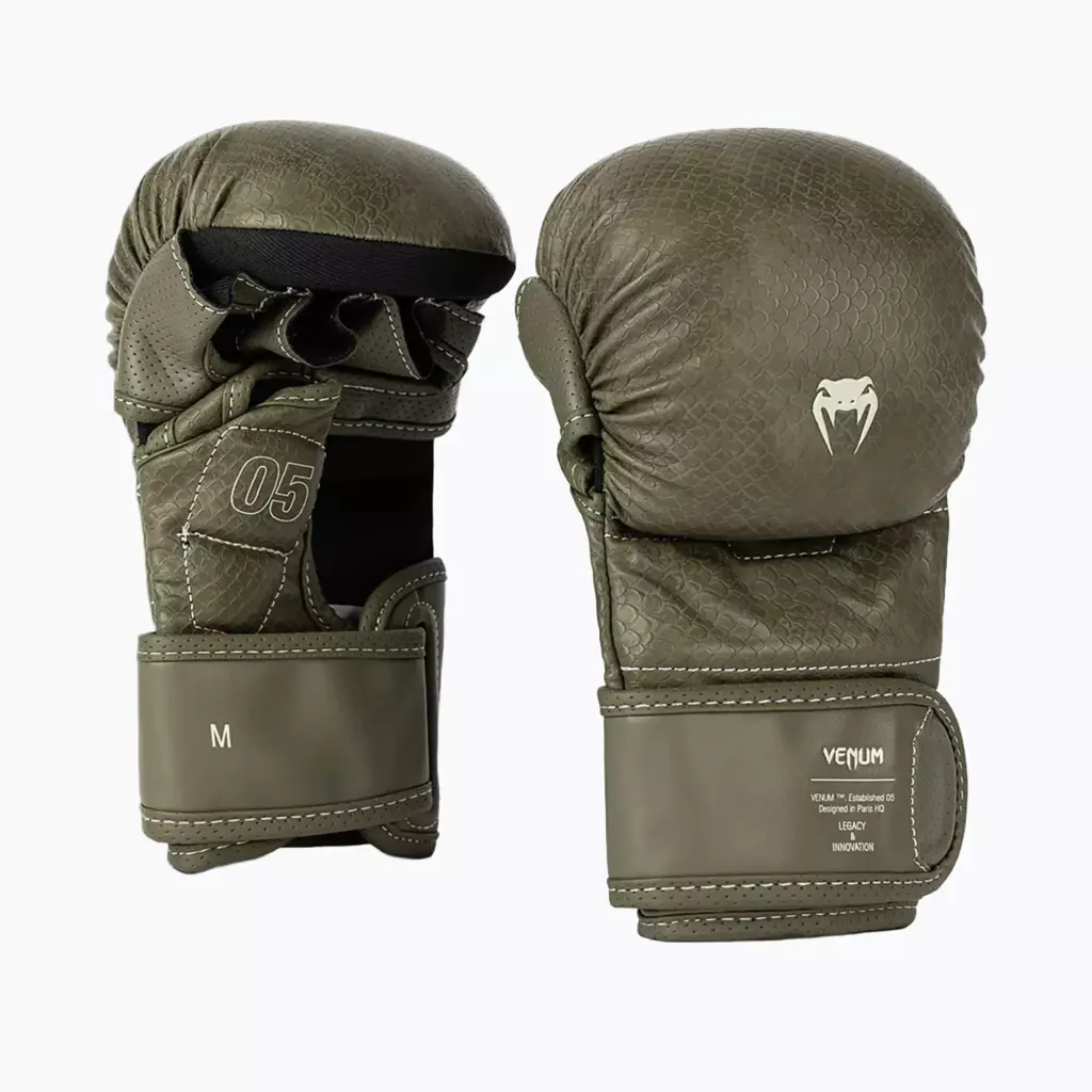 Перчатки MMA Venum Impact Evo Scales MMA army green